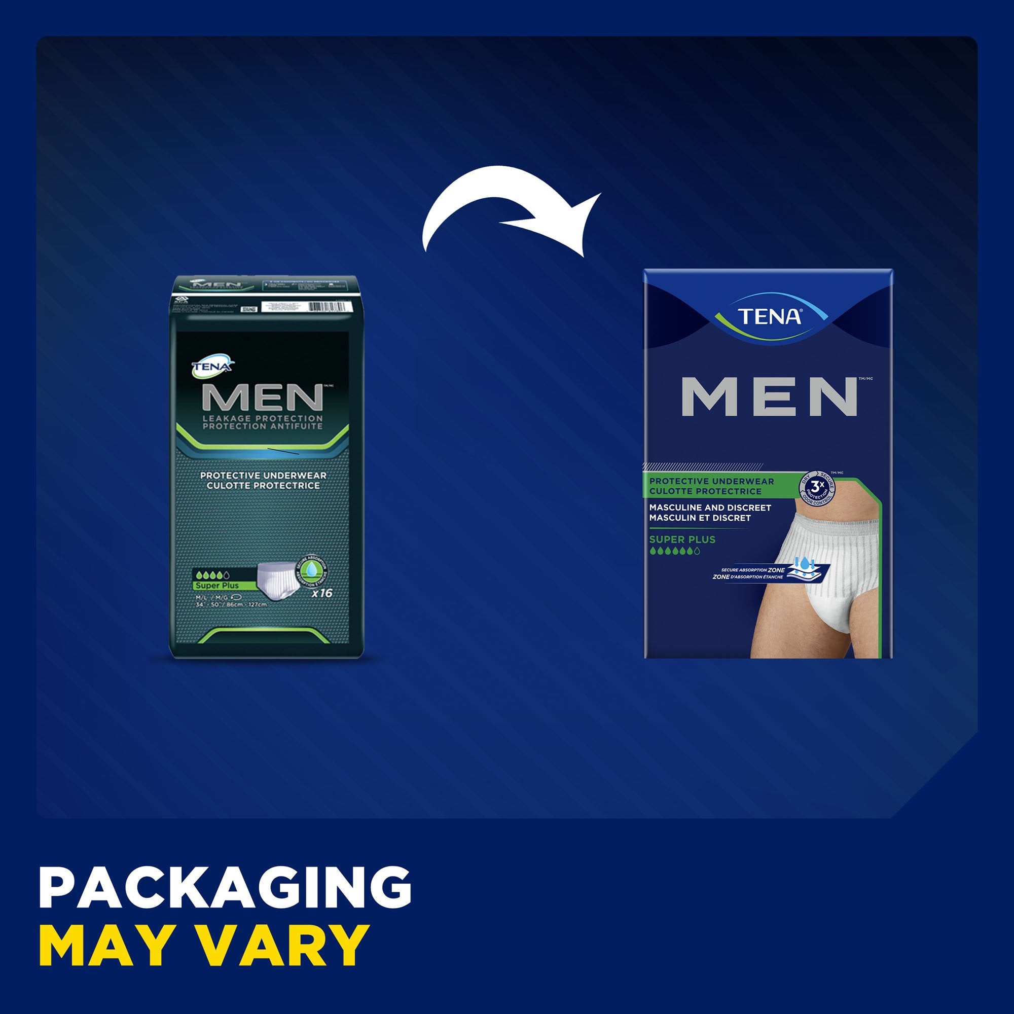 Tena Men Super Plus Protective Underwear Large/X-Large