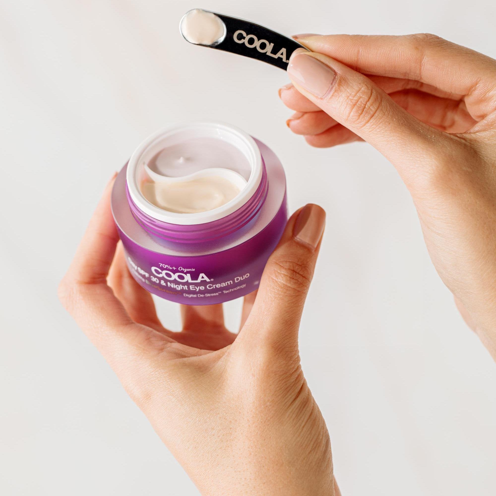 Coola Day SPF 30 & Night Organic Eye Cream Duo