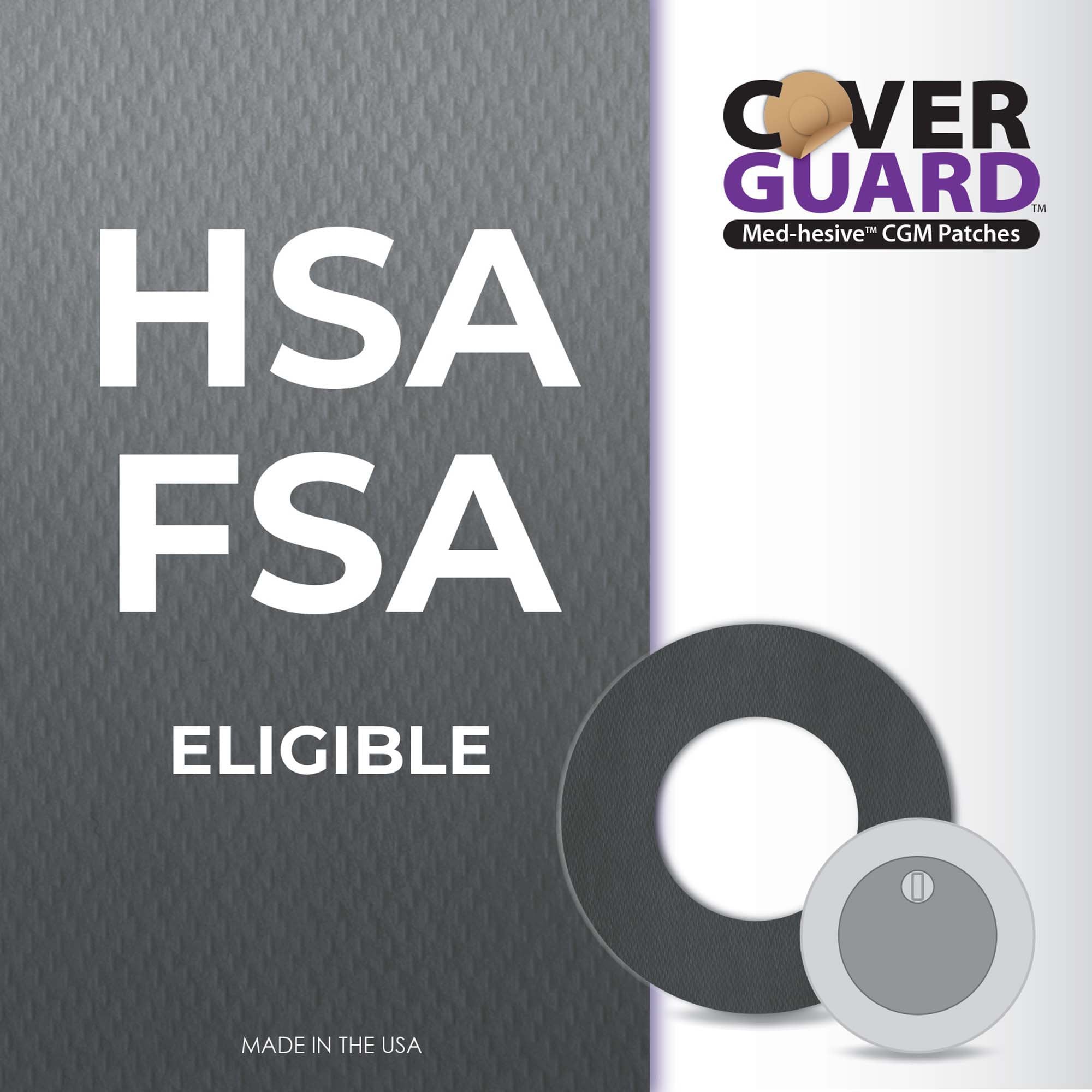 CoverGuard Continuous Glucose Monitor Device Sensor Cover for FreeStyle Libre 3