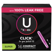 U By Kotex Click Compact Tampon