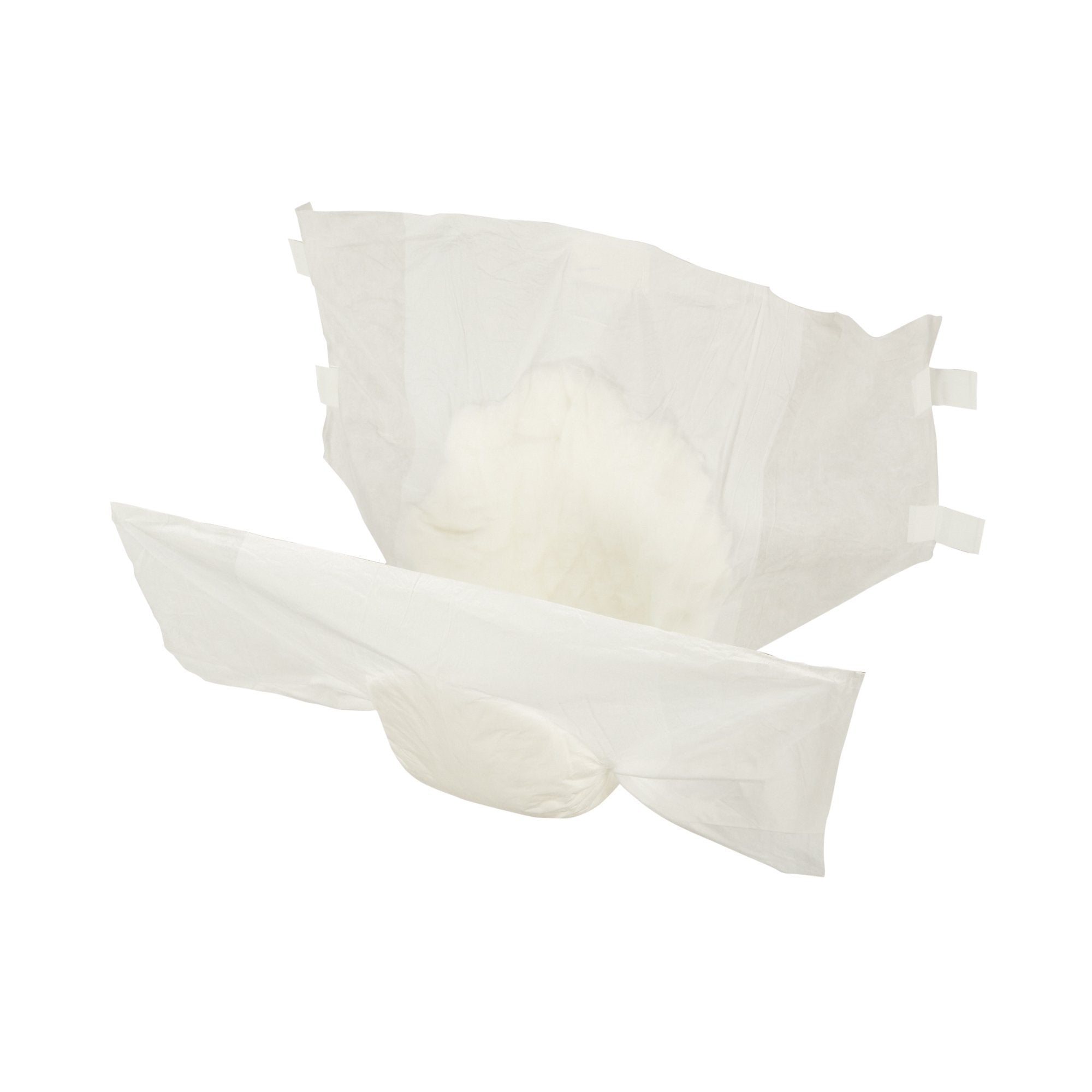 Wings Plus Quilted Heavy Absorbency Incontinence Brief Medium - Case