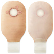 New Image™ Two-Piece Ultra Clear Ostomy Pouch, Pre-cut to Fit 70 mm, Blue Match — Box of 10