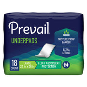Prevail® Fluff Underpad, 23 x 36 Inch