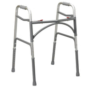 drive™ Aluminum Bariatric Dual Release Walker, 32 – 39 Inch Height