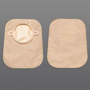 New Image™ 18753 Two-Piece Beige Ostomy Pouch, Pre-cut to Fit 57 mm Stomas, Red
