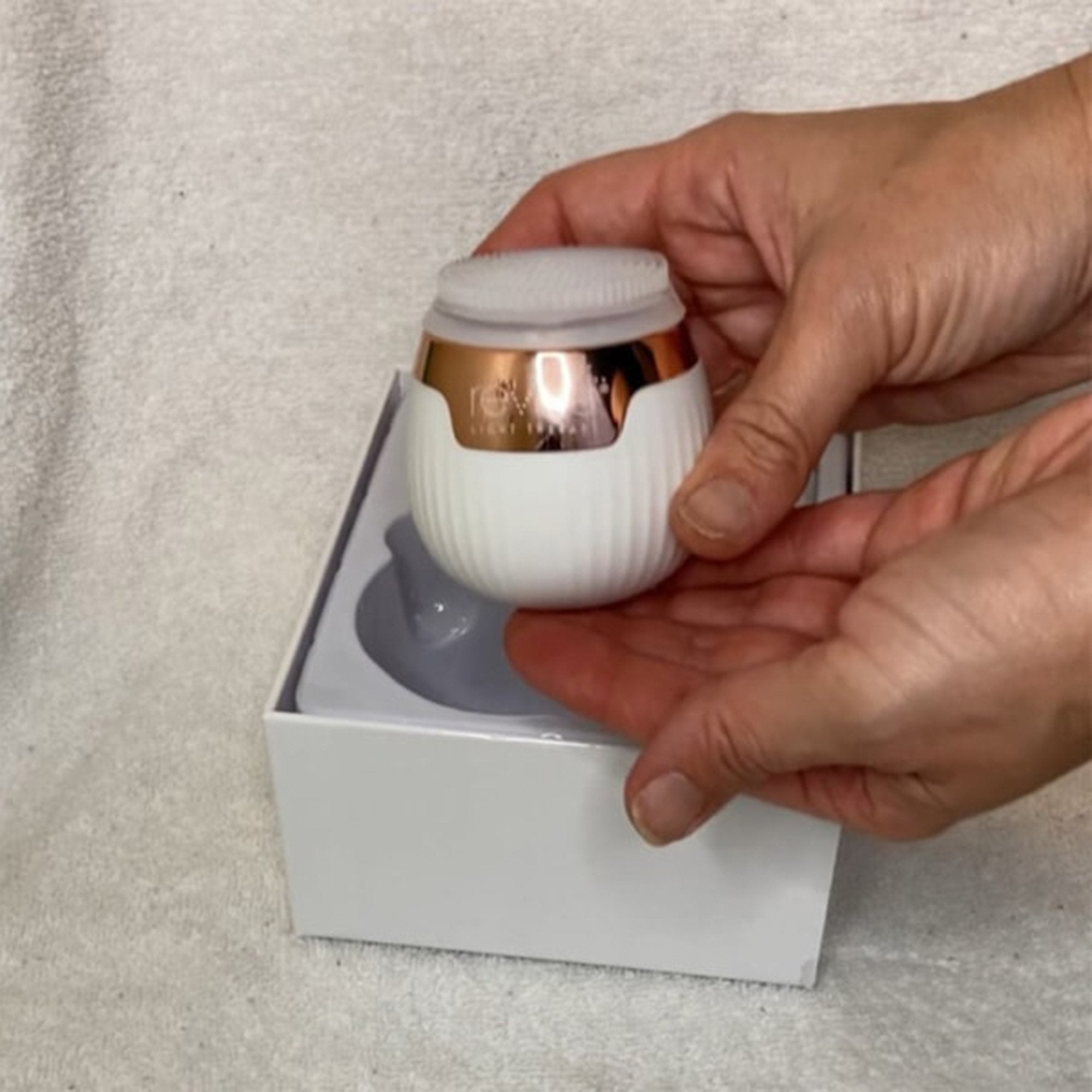 reVive® LUX Soniqué Mini Sonic Cleansing Light Therapy Device