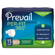 Prevail Per-Fit 360° Daily Briefs Maximum Plus Size 3