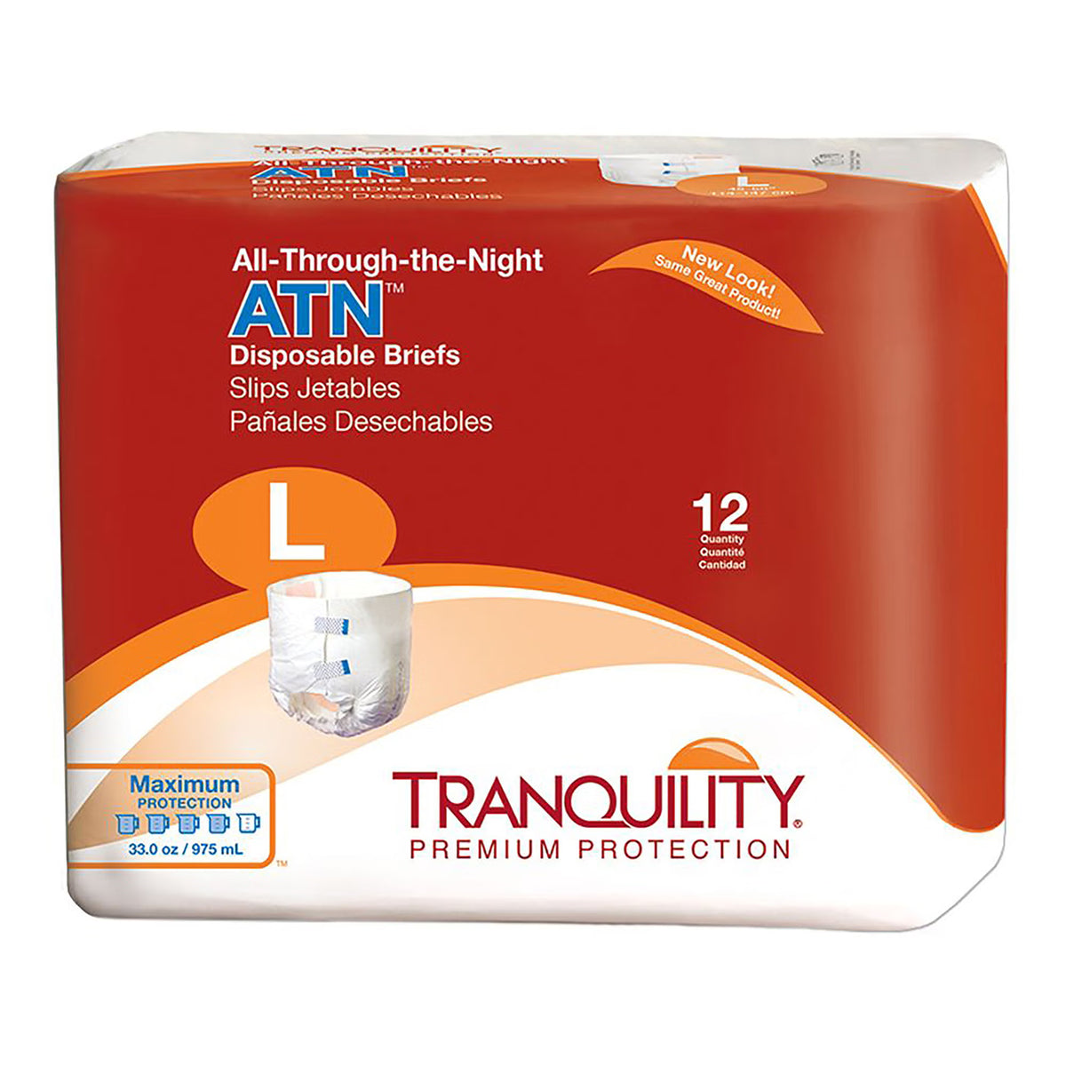 Tranquility® ATN Incontinence Brief, Large