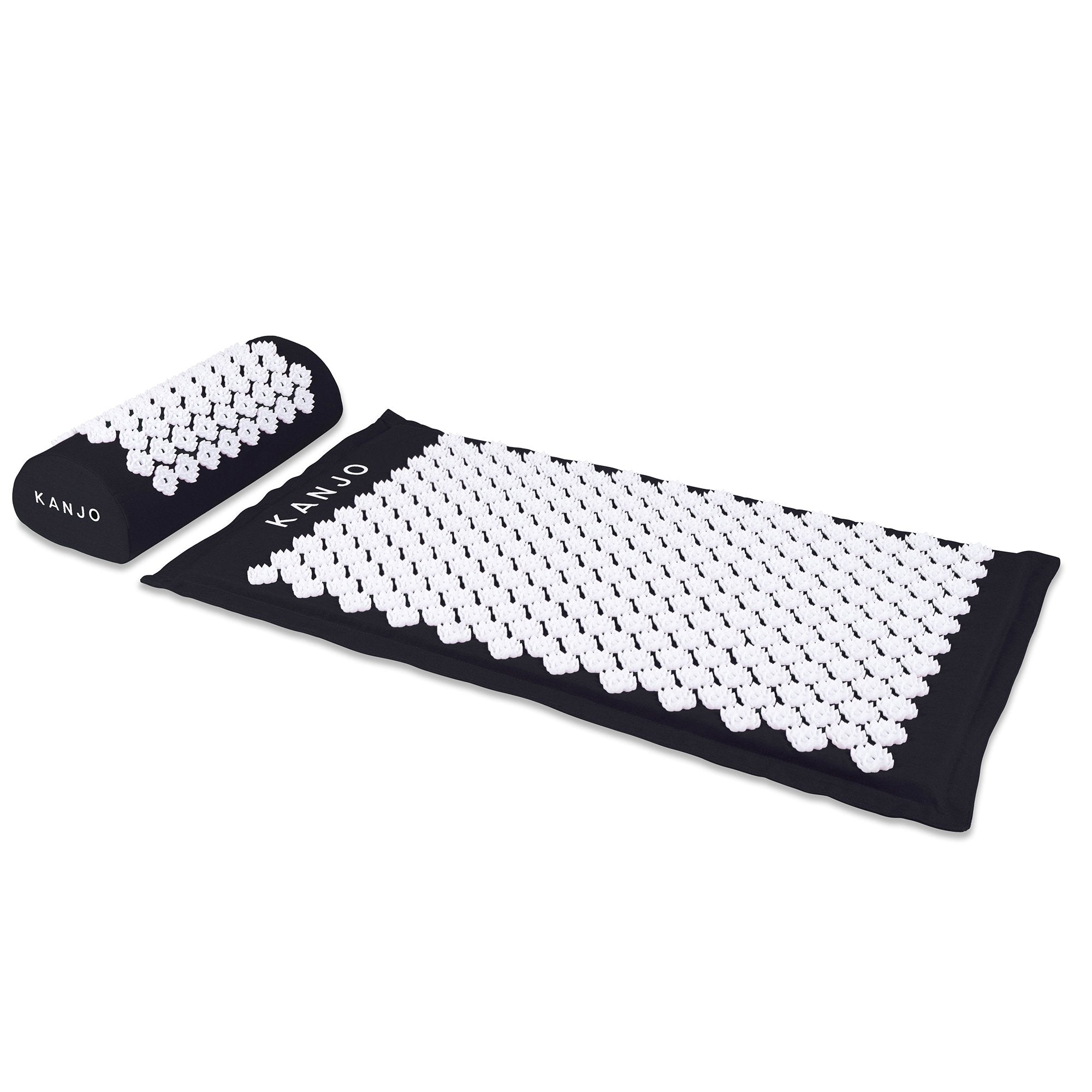 Kanjo Memory Foam Acupressure Mat Set, Black