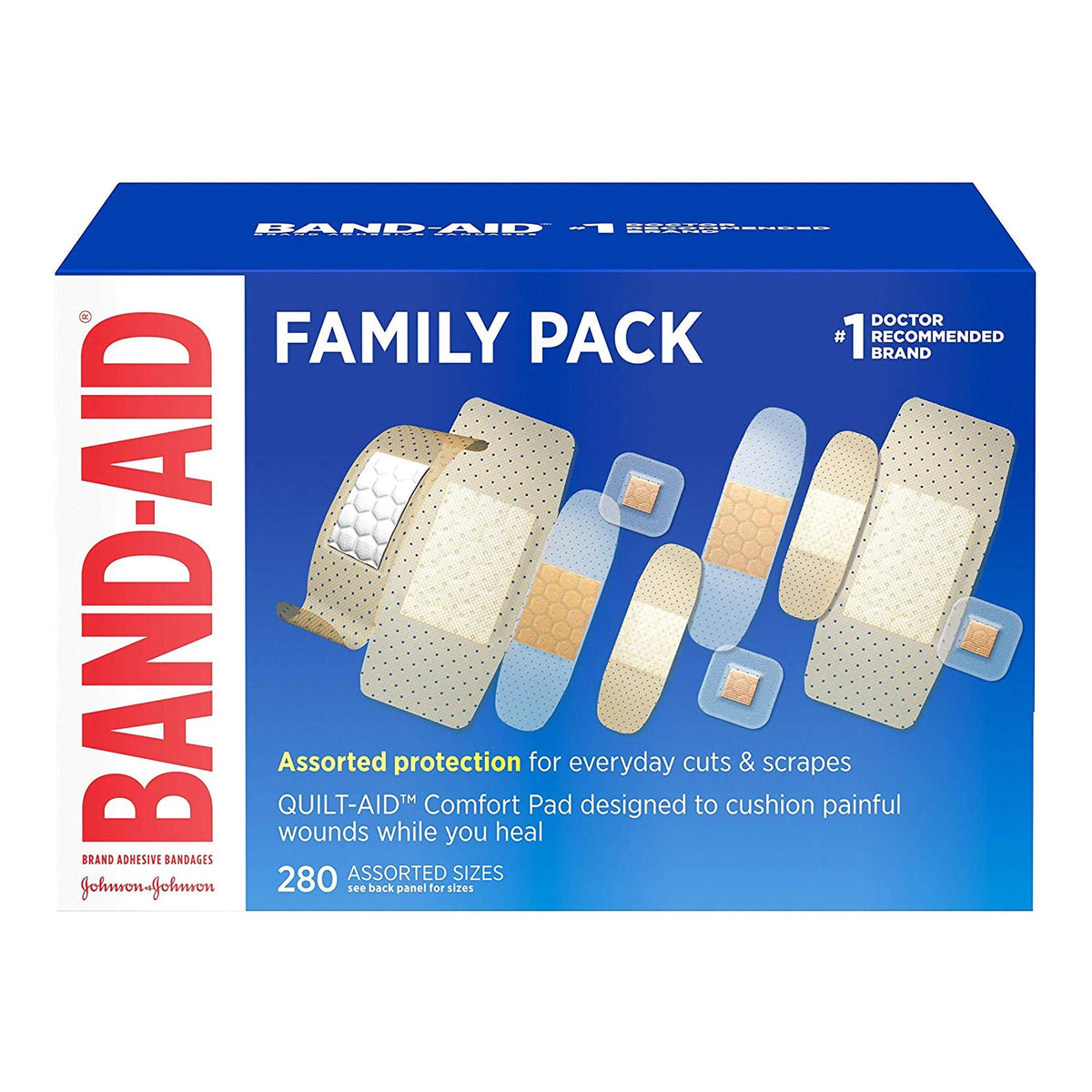 Band-Aid® Adhesive Bandages Family Variety Pack