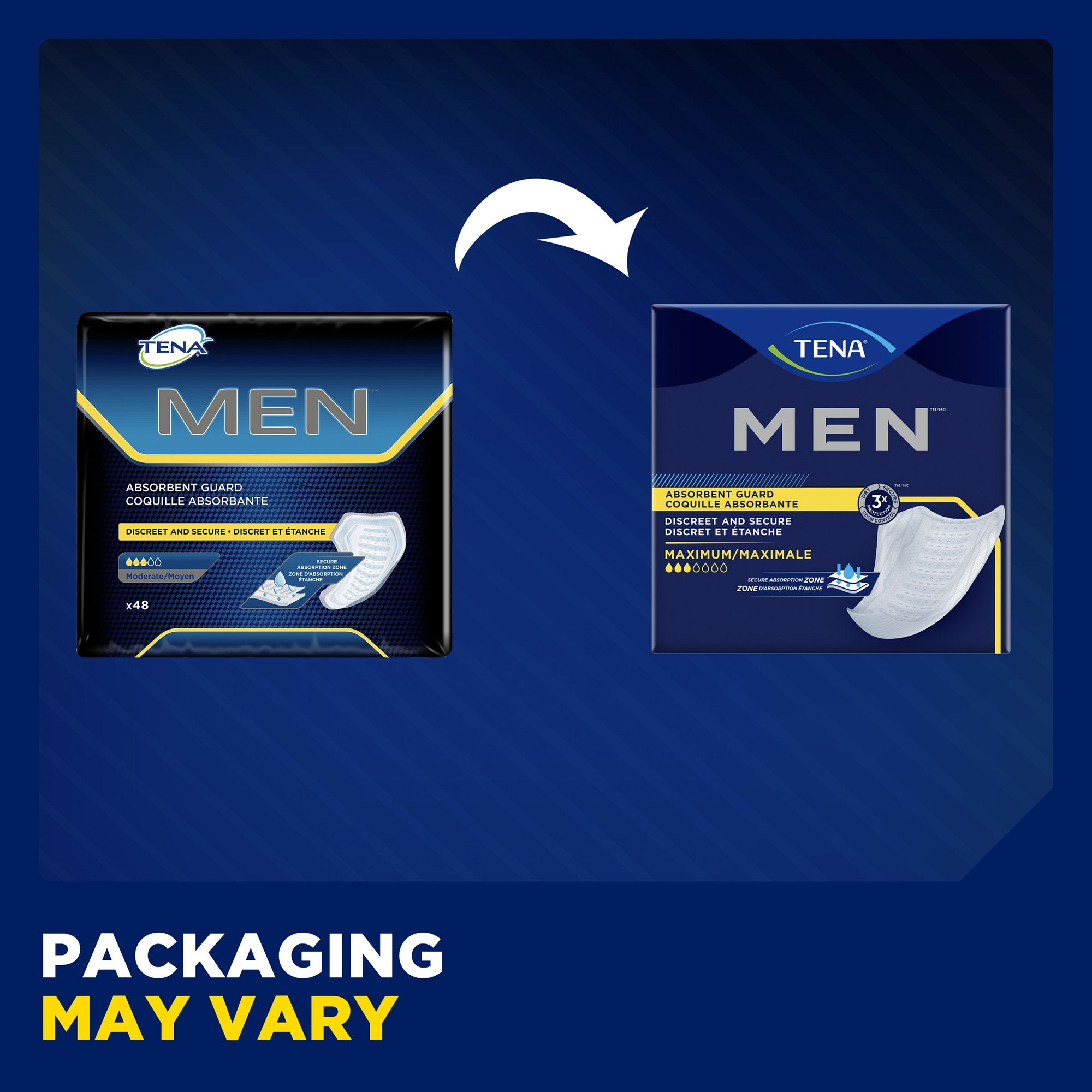 Tena MEN Maximum Guards Bladder Control Pad