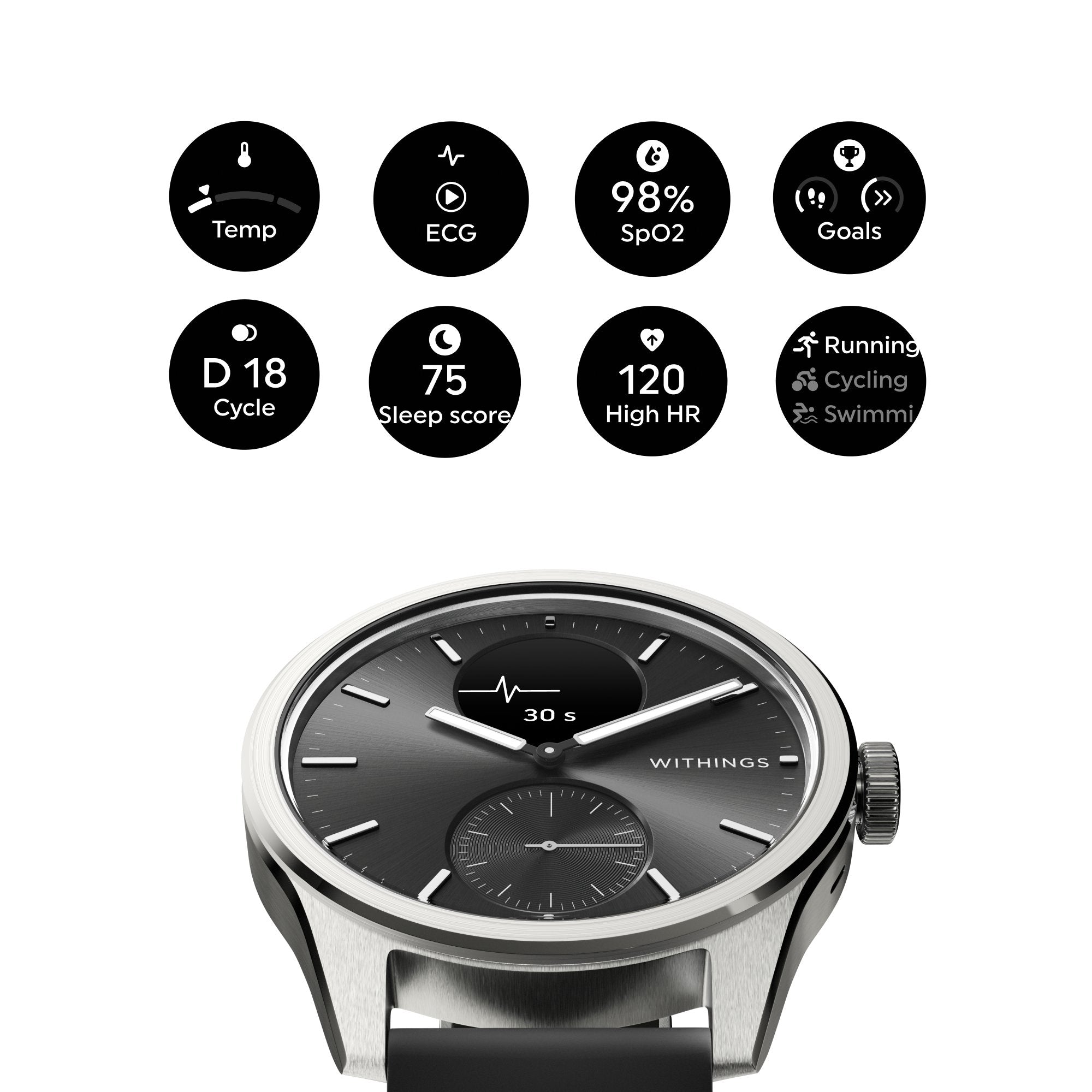 Withings ScanWatch 2 Smart Watch 42mm