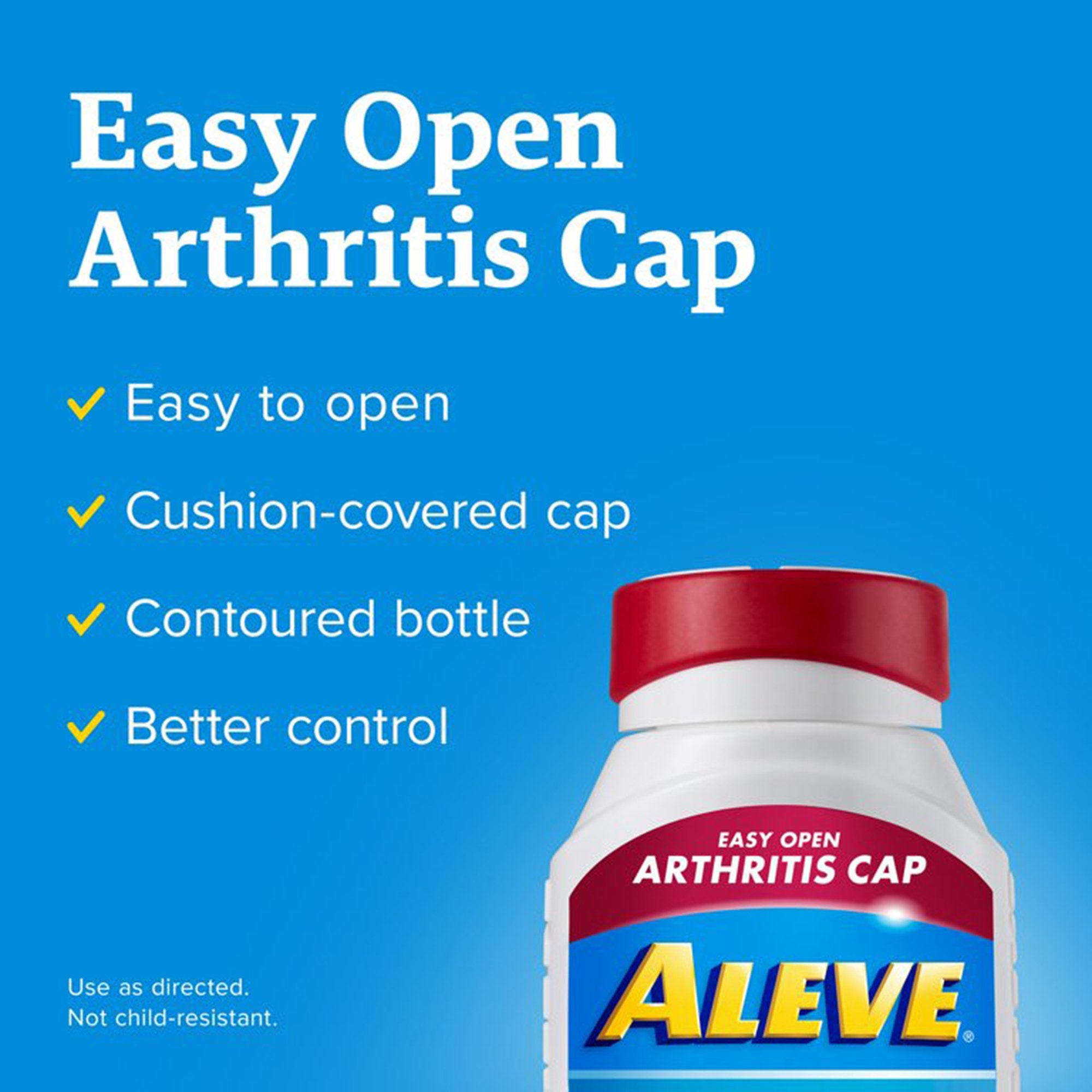 Aleve Caplets with Easy Open Arthritis Cap
