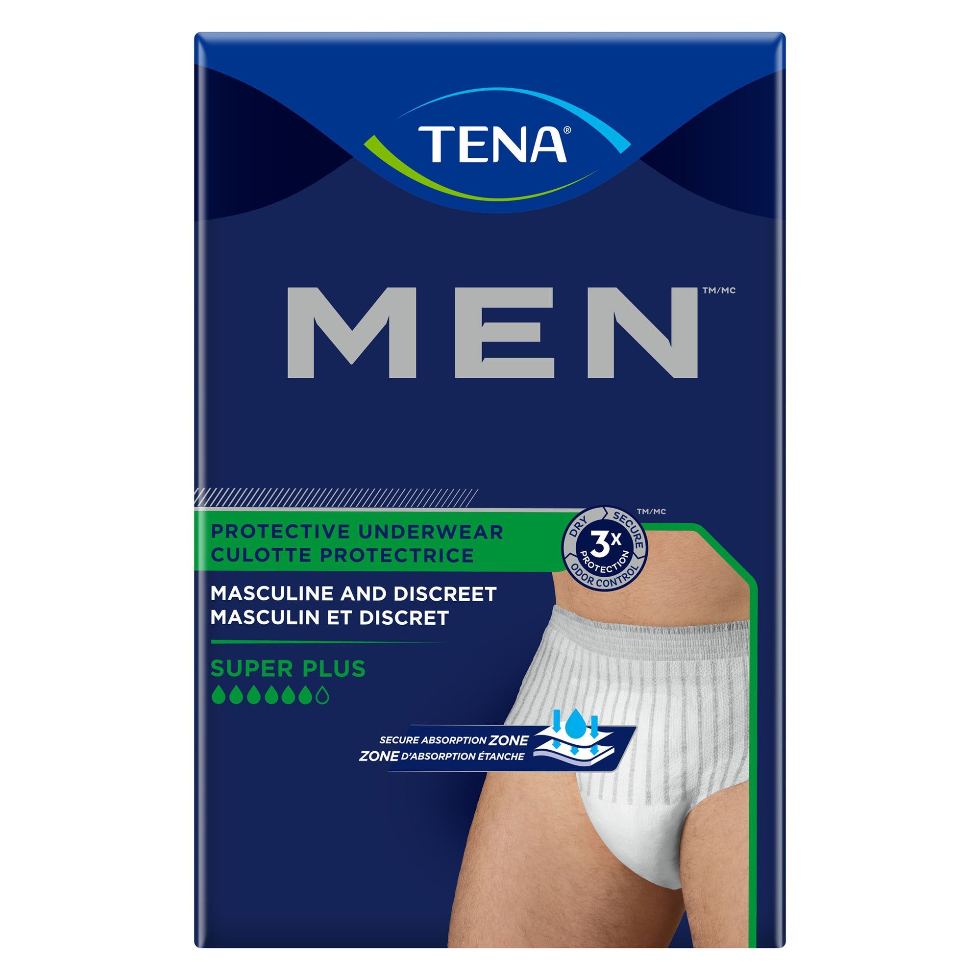 Tena Men Super Plus Protective Underwear Large/X-Large