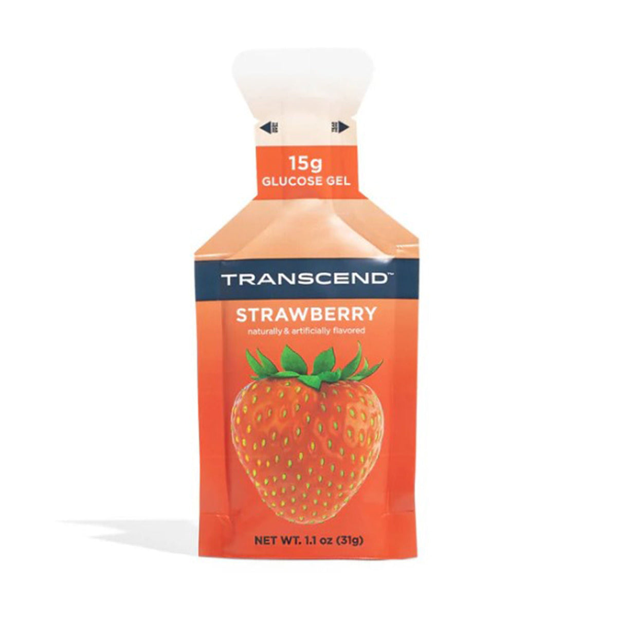 Transcend™ Glucose Supplement, Strawberry Flavor