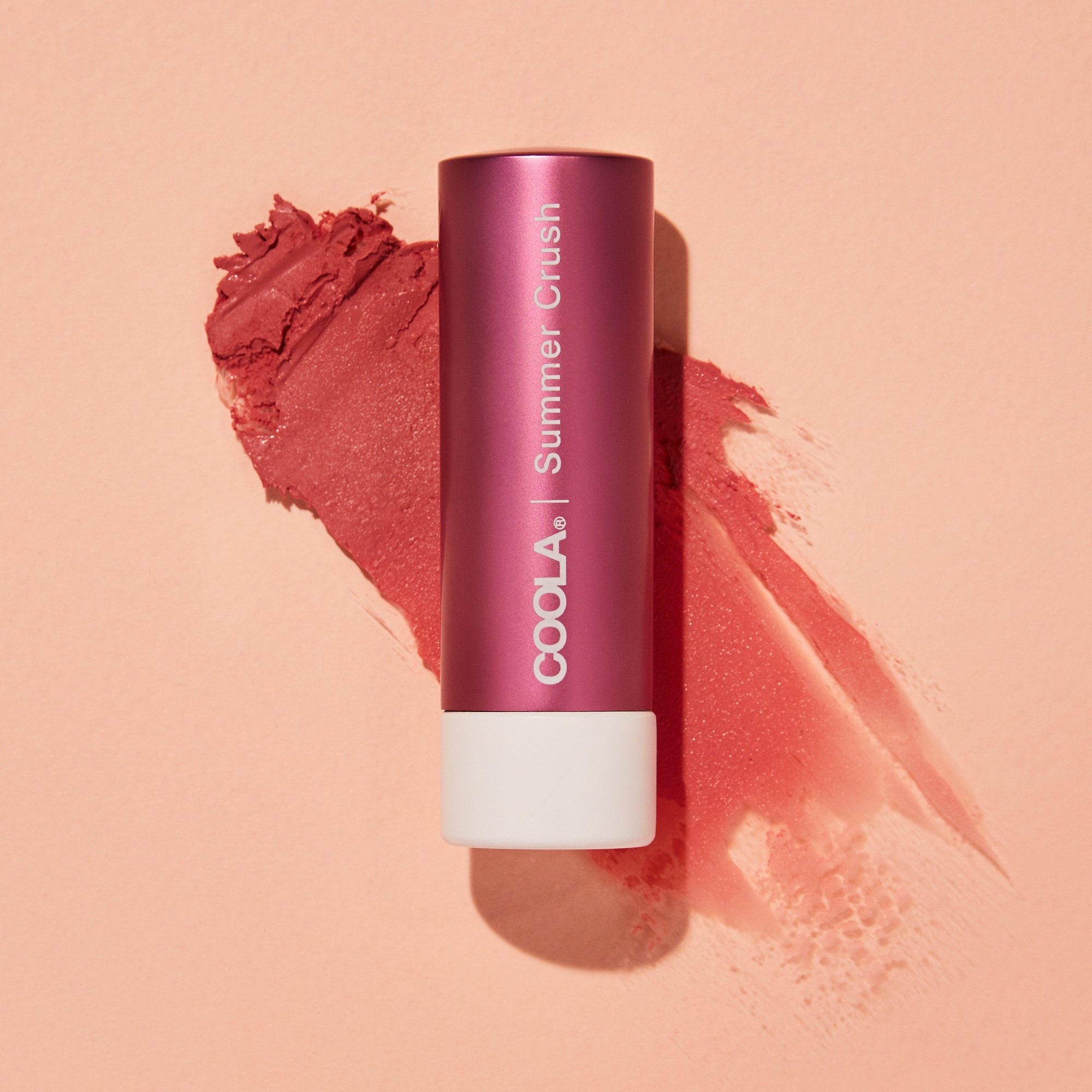 Coola Mineral Liplux SPF 30 Organic Lip Balm Sunscreen  Summer Crush Tint
