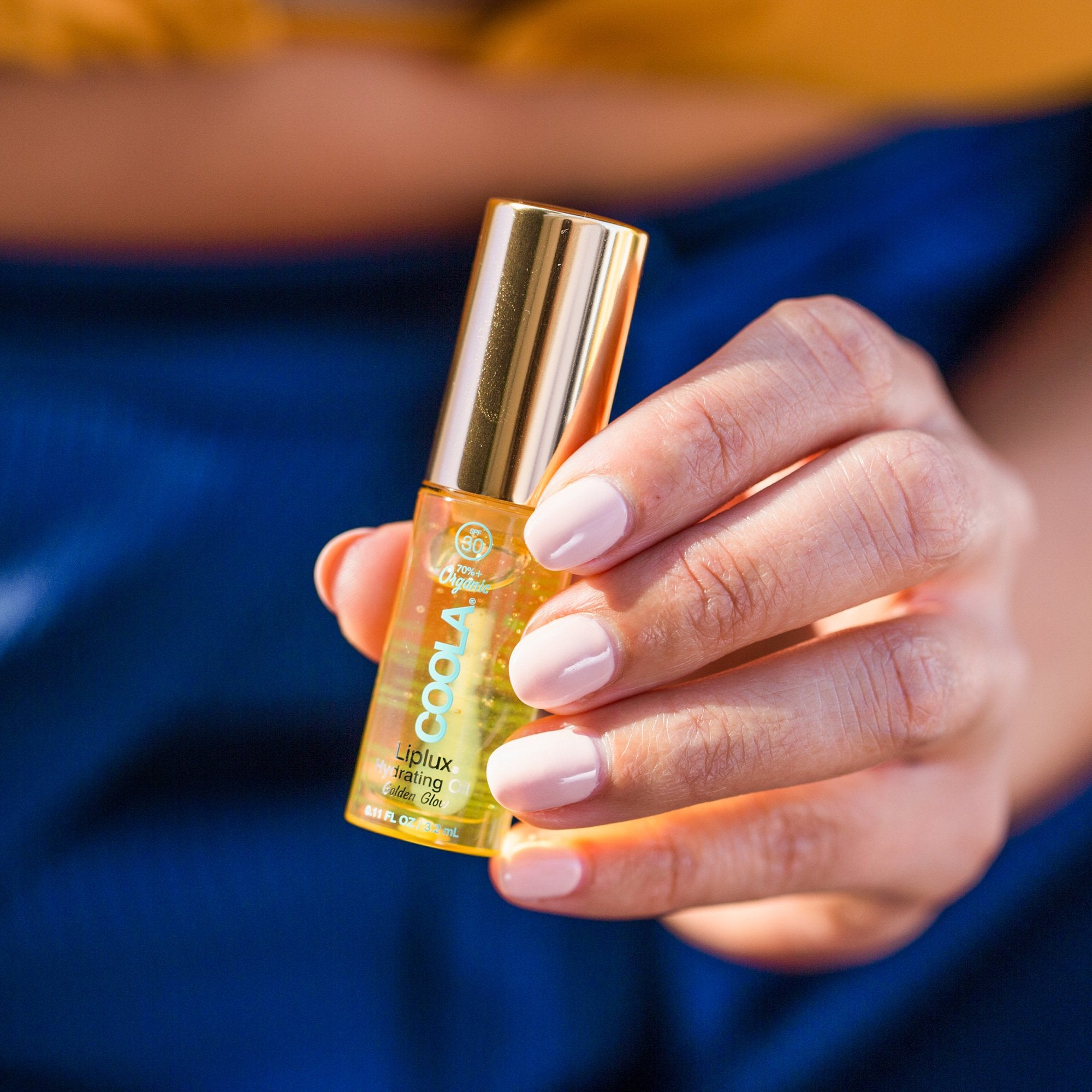 Classic Liplux SPF 30 Golden Glow Organic Hydrating Lip Oil Sunscreen