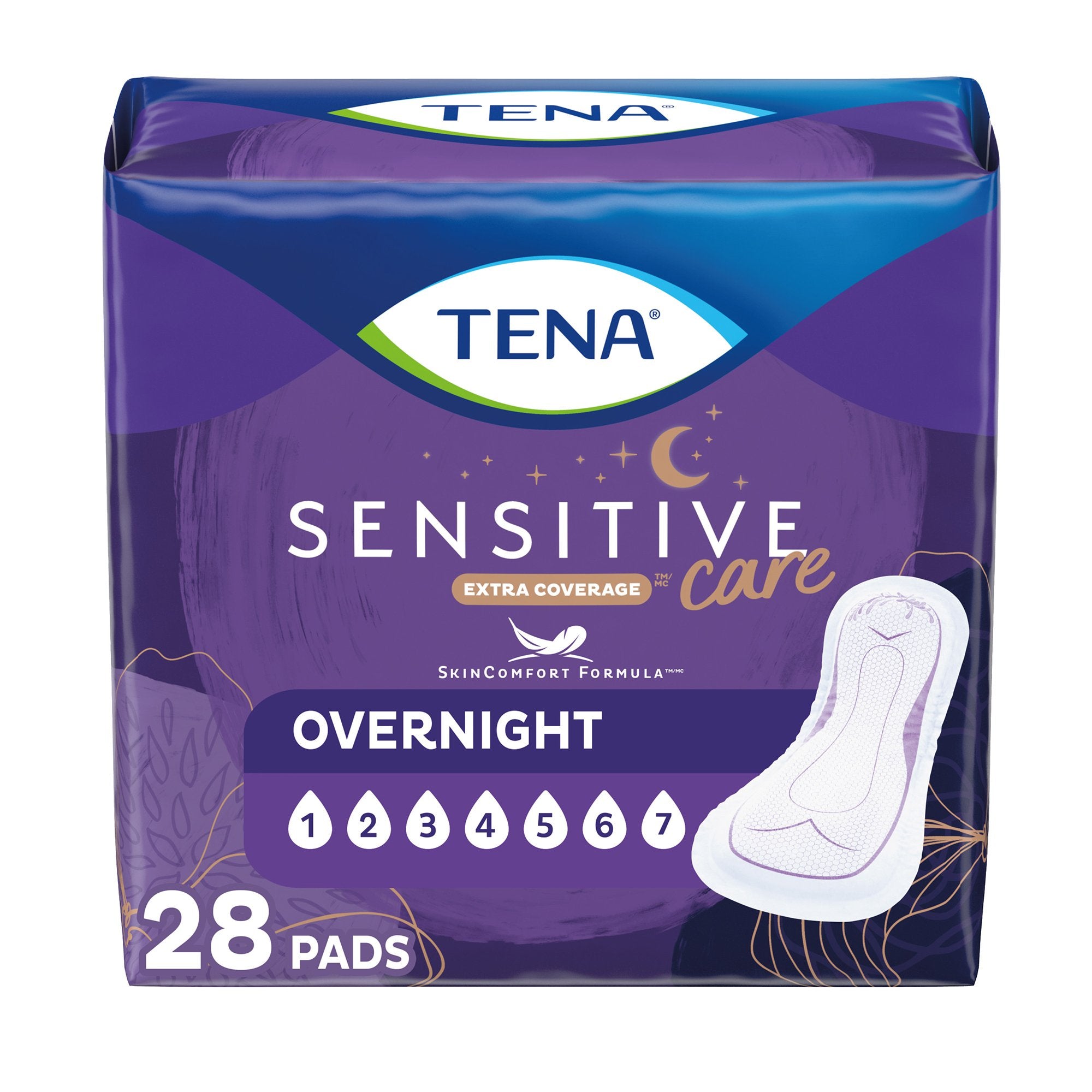 Tena Intimates Overnight Bladder Control Pad 16-Inch Length