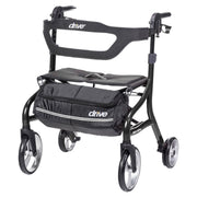4 Wheel Rollator drive™ Nitro Sprint Black Folding Aluminum Frame