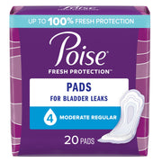 Poise Bladder Control Pads, Adult Women, Disposable