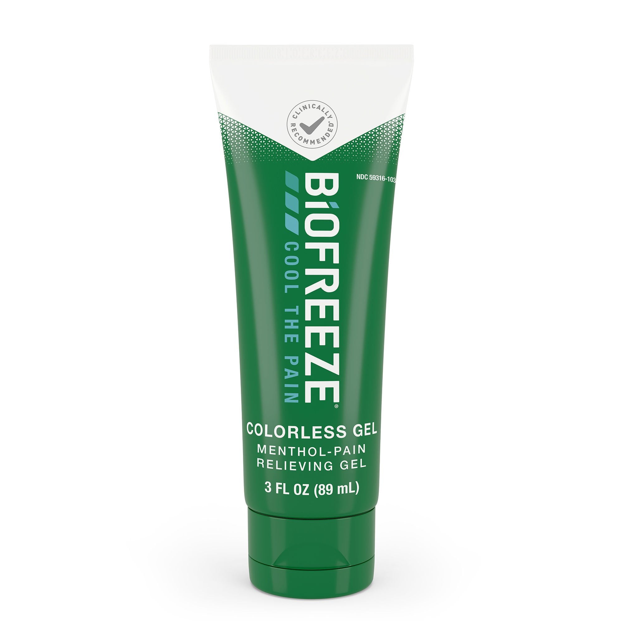 Biofreeze Menthol Pain Relieving Colorless Gel
