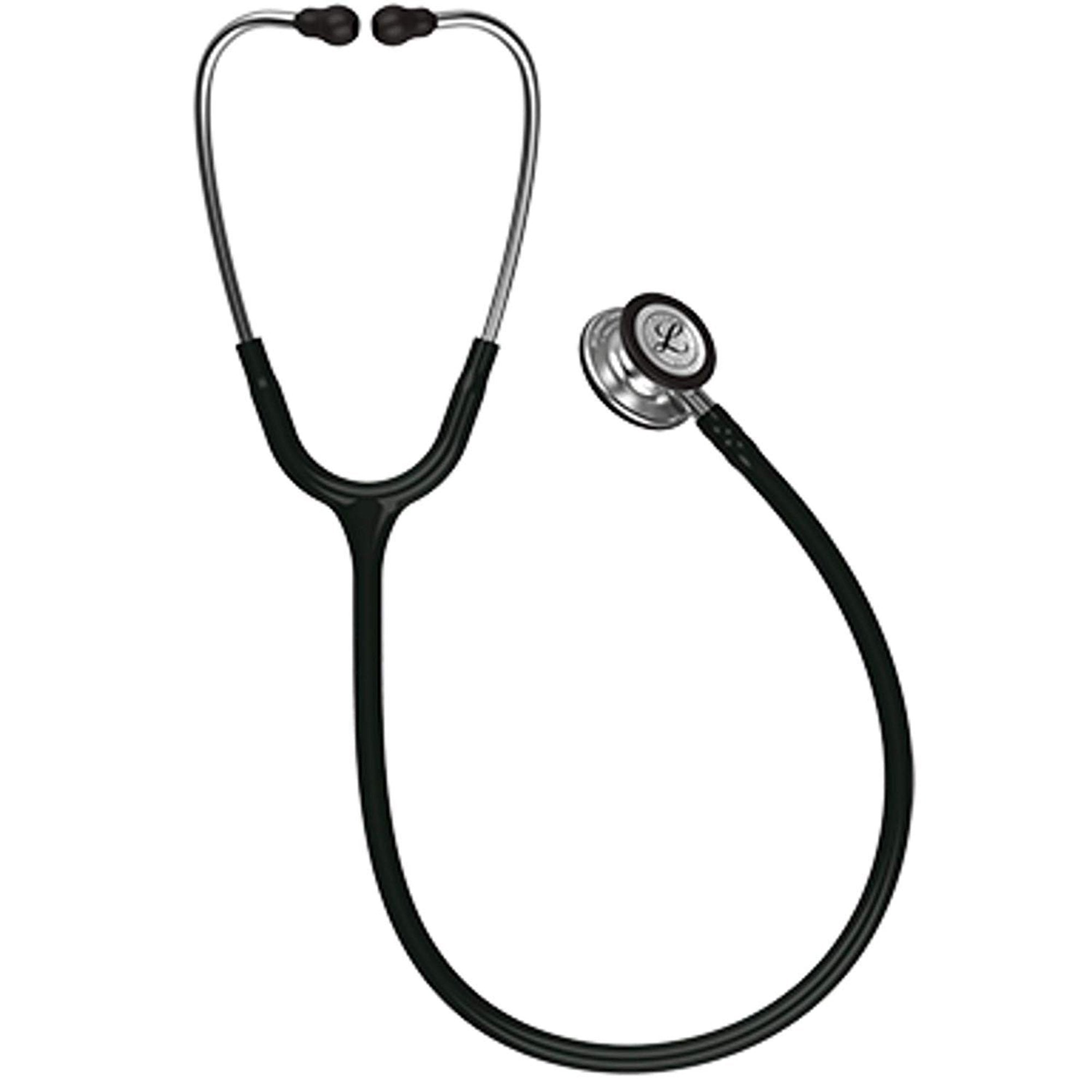 3M Littmann Classic III Monitoring Stethoscope, Black, 27 Inch, Single Lumen Tube