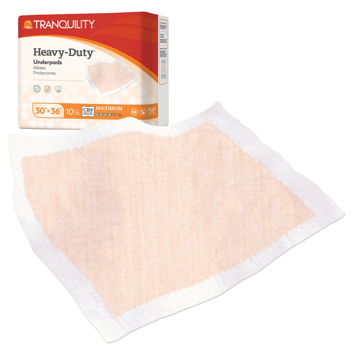 Tranquility® Heavy Duty Underpad, 30 x 36 Inch