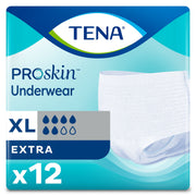 Tena® ProSkin™ Extra Absorbent Underwear, Extra Large — Bag of 12