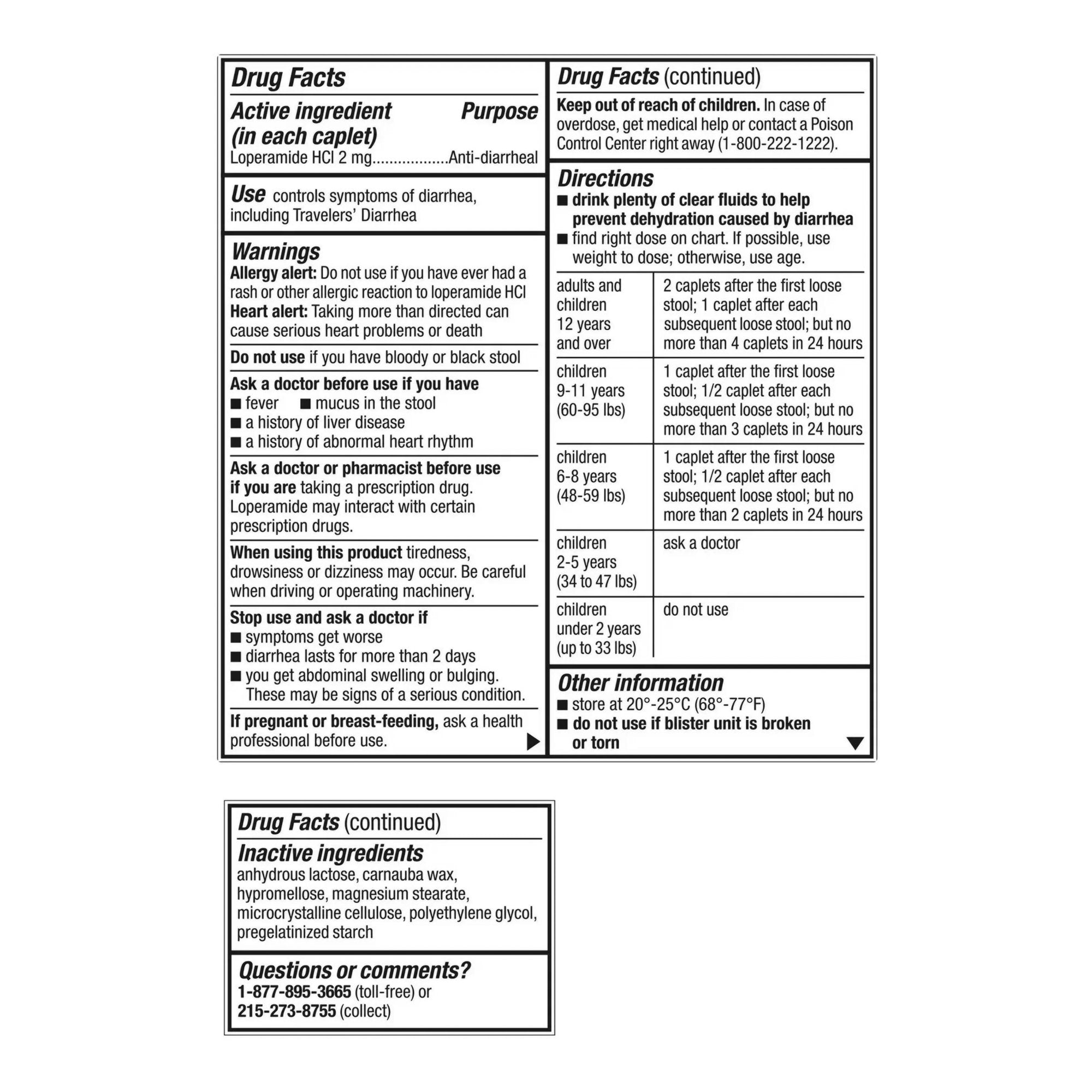 Imodium A-D Loperamide Anti-Diarrheal