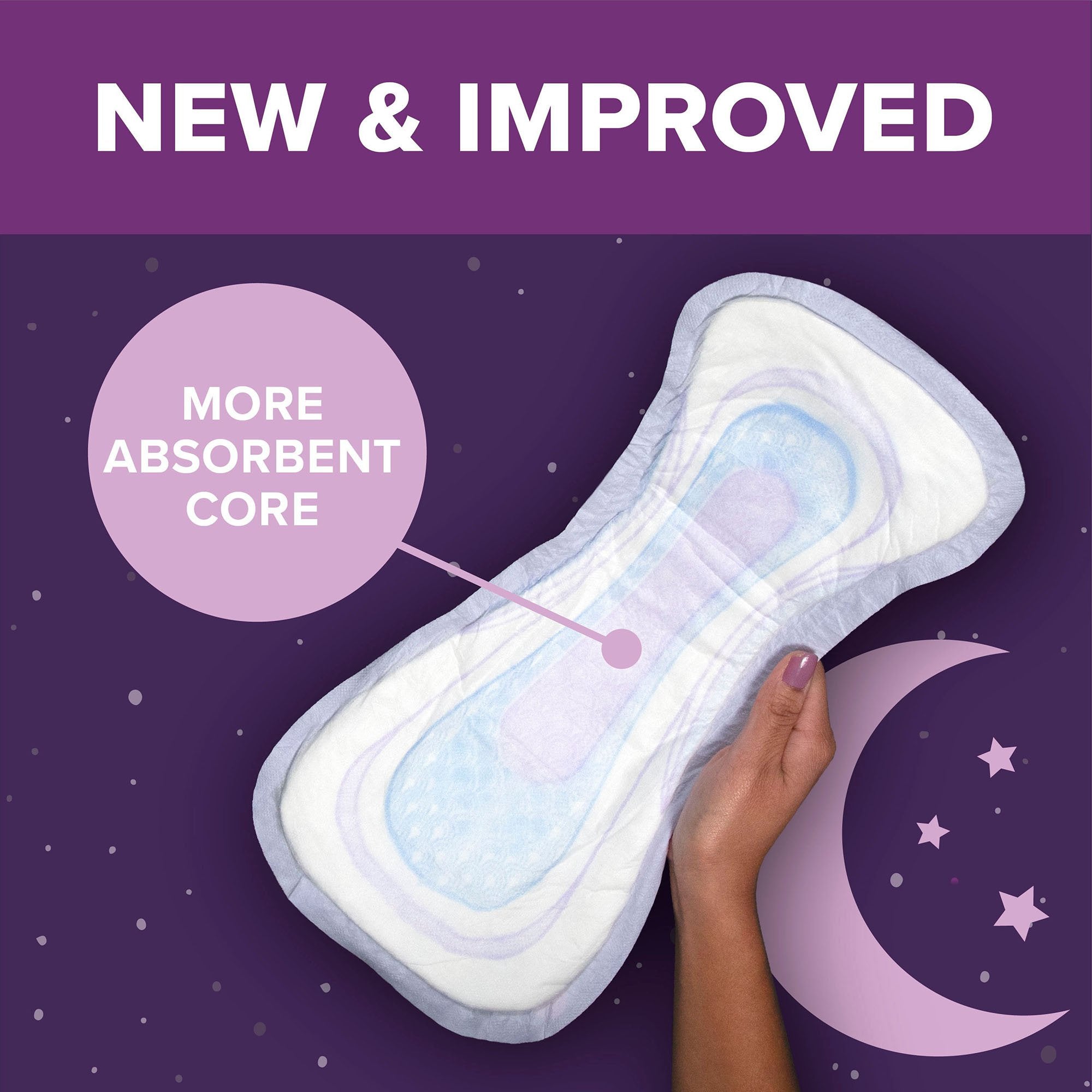 Poise Fresh Protection Overnight Bladder Control Pads