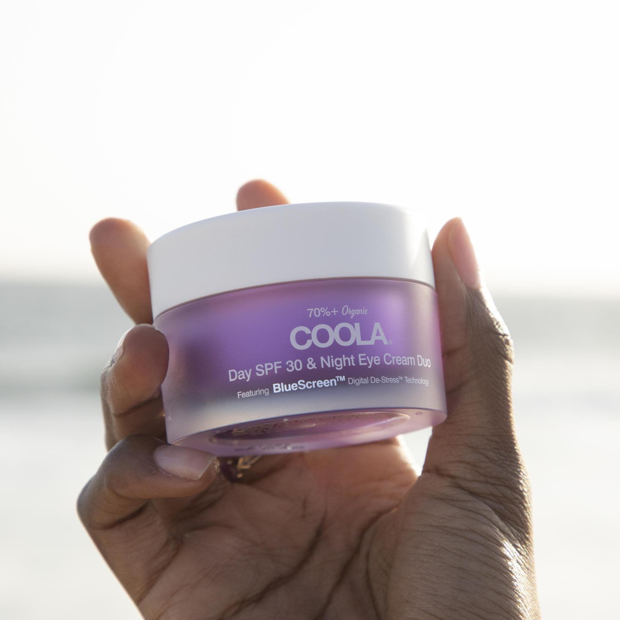 Coola Day SPF 30 & Night Organic Eye Cream Duo