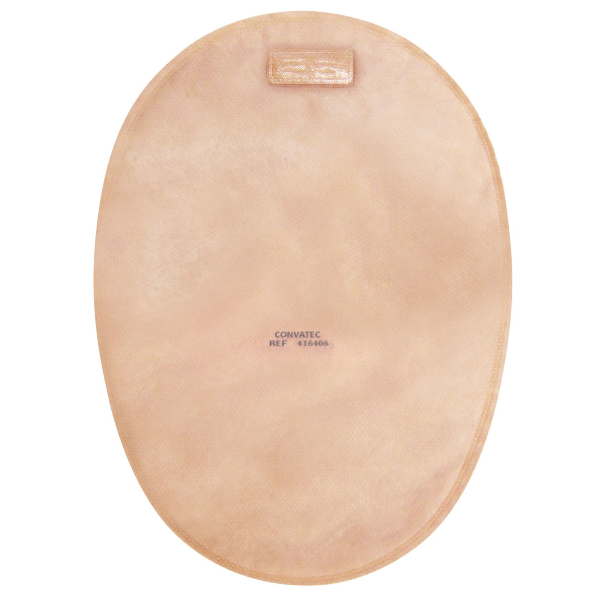 The Natura®+ Two-Piece Closed End Beige Filtered Ostomy Pouch, 45mm Flange