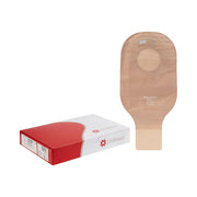 New Image™ 18143 2-Piece Beige Ostomy Pouch, Pre-cut to Fit 57 mm Stomas, Red — Box of 10