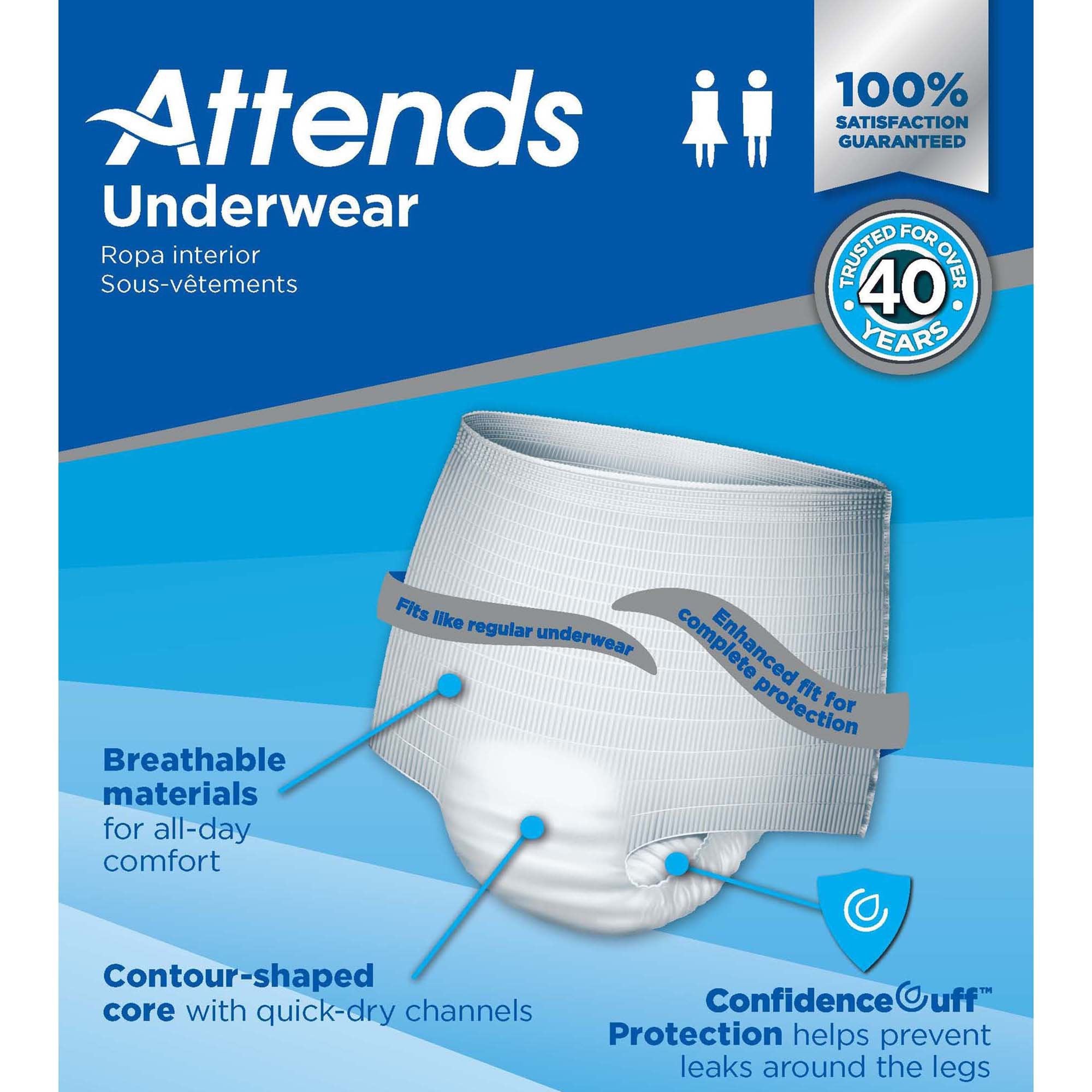 Attends Advanced Underwear Ultimate Absorbency