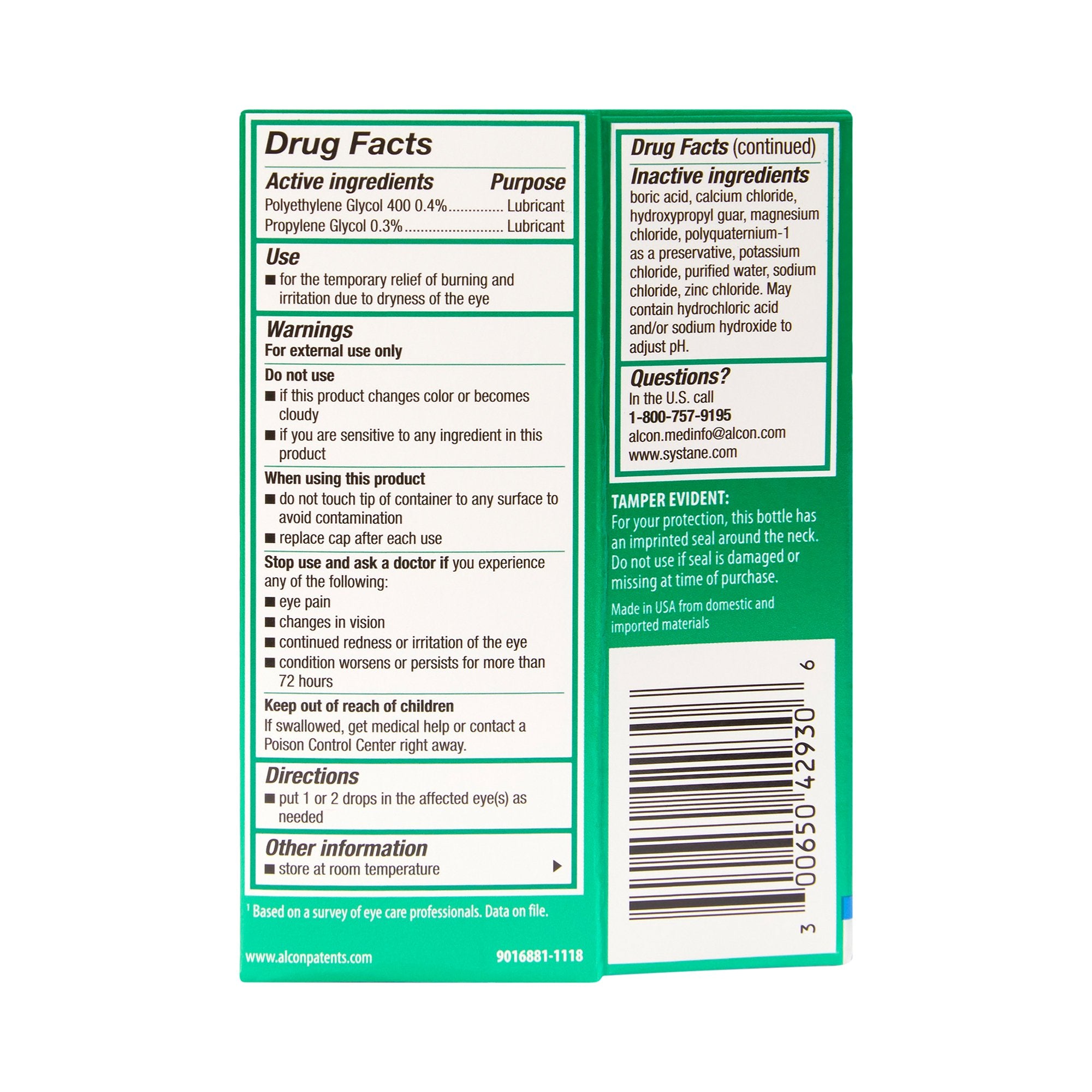 Systane Eye Lubricant