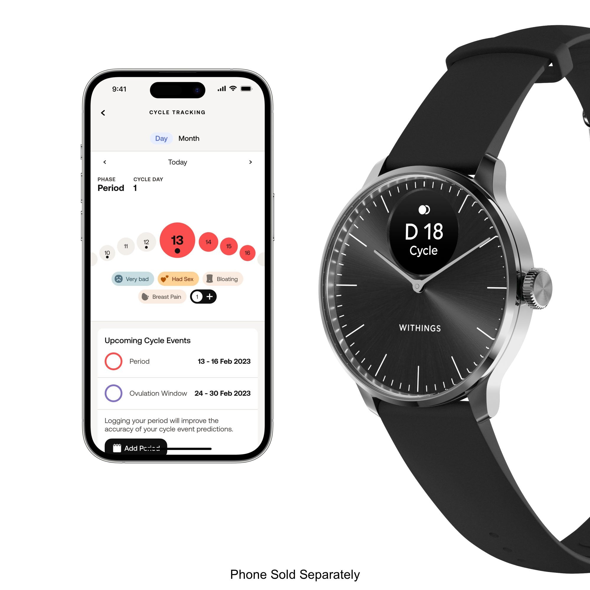Withings ScanWatch Light Smart 37mm Watch