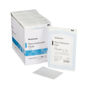 McKesson Nonadherent Dressing, 2 x 3 Inch — Box of 100
