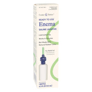 Foster & Thrive Ready to Use Enema Saline Laxative, 4.5 ounces