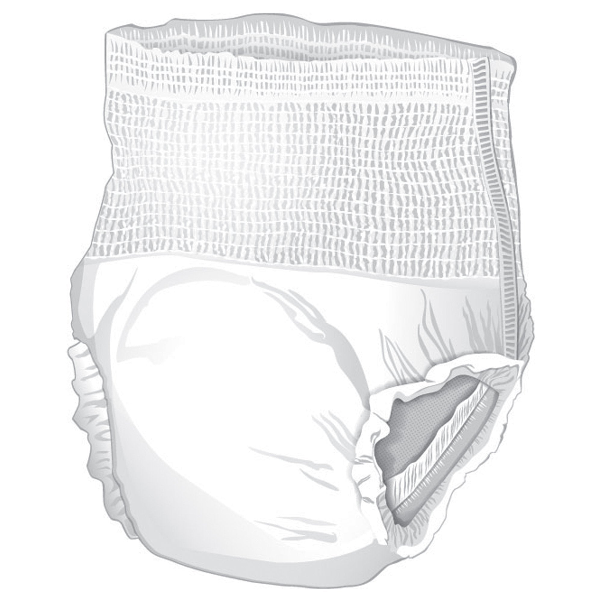 McKesson Super Moderate Absorbency Incontinence Underwear, Extra Large