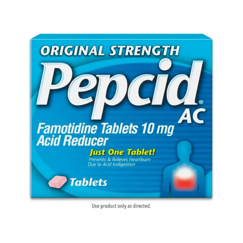 Pepcid AC Original Strength 10mg Acid Reducer Tablets
