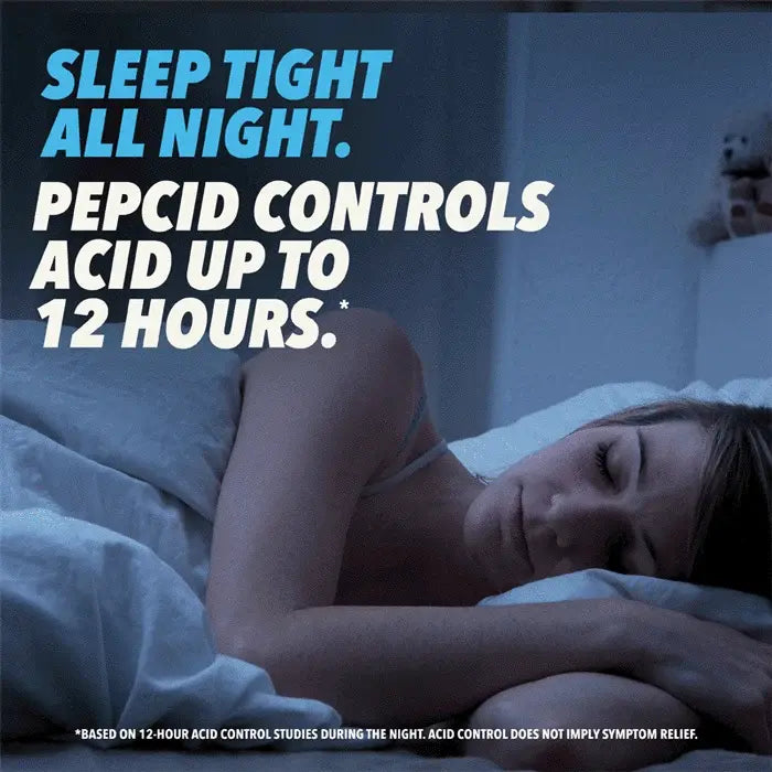 Pepcid AC Original Strength 10mg Acid Reducer Tablets