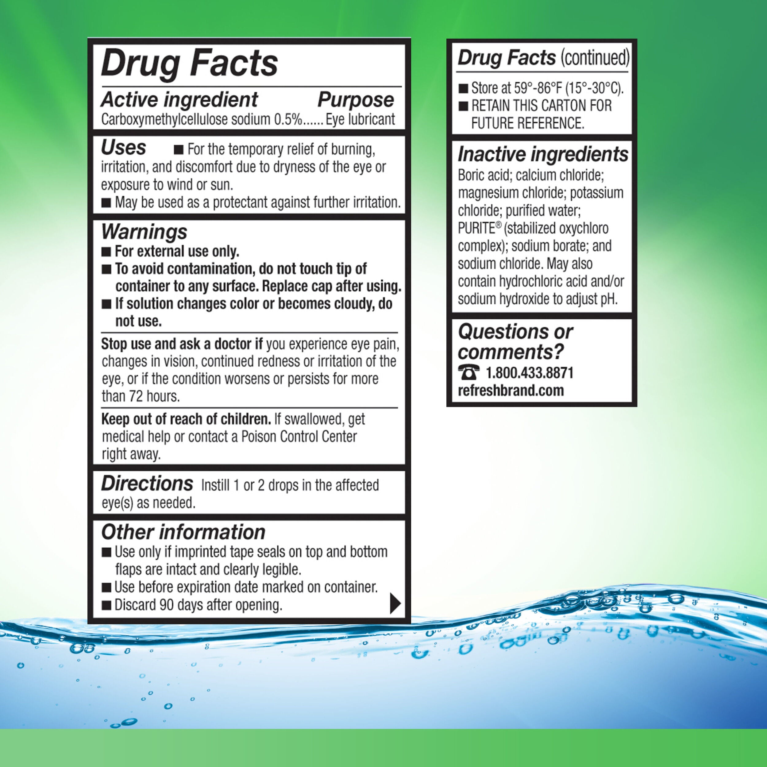 Refresh Tears Eye Lubricant
