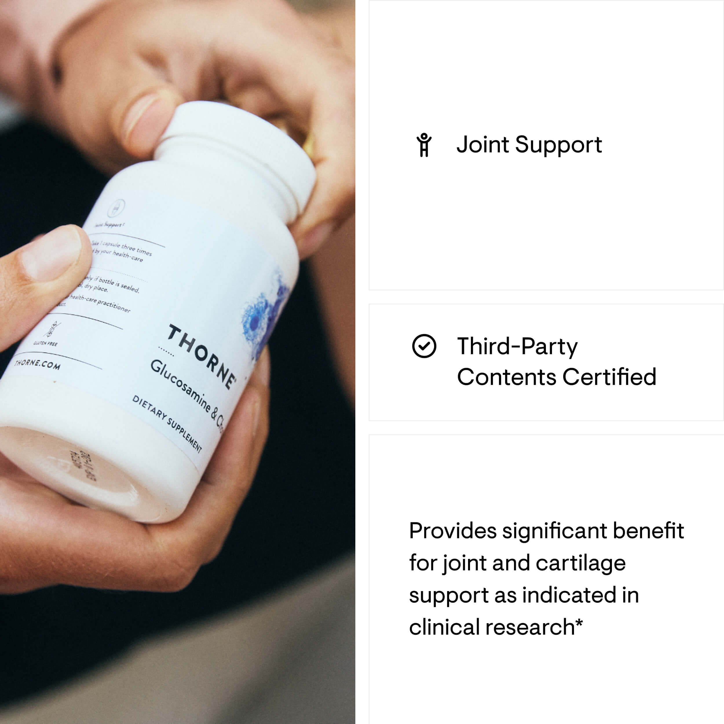 Thorne Glucosamine & Chondroitin Dietary Supplement