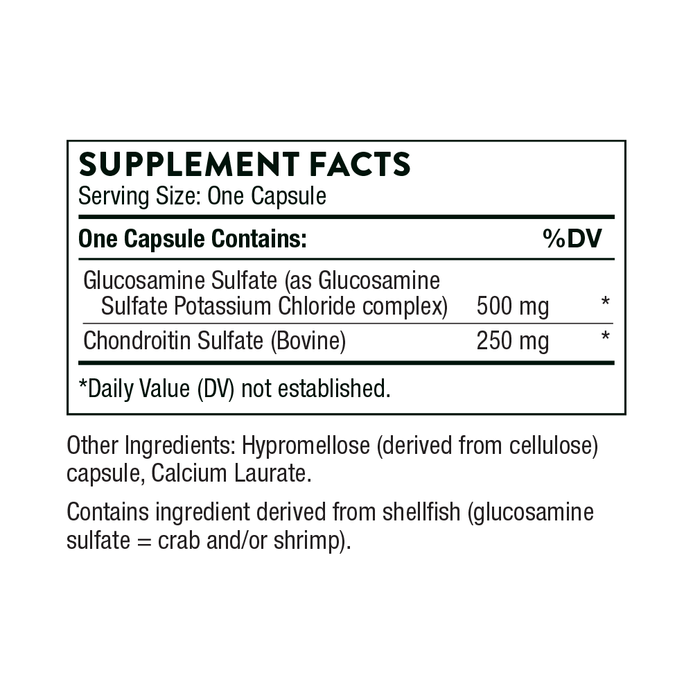 Thorne Glucosamine & Chondroitin Dietary Supplement