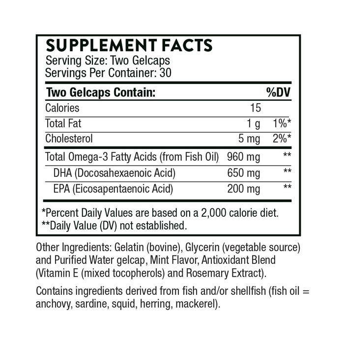 Thorne Prenatal DHA Dietary Supplement